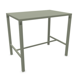 Table haute Nova - Gris Emu
