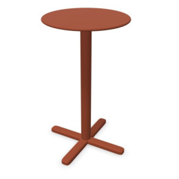 Table ronde pliante Darwin - Rouge Erable Emu