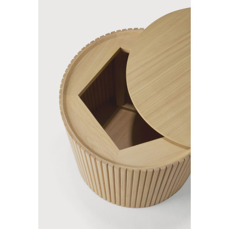 Table d'appoint Roller max Ø 40 cm Ethnicraft