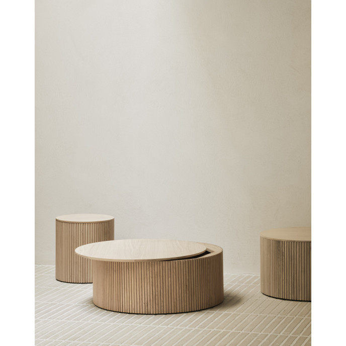 Table d'appoint Roller max Ø 40 cm Ethnicraft