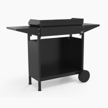 Chariot pour Plancha Origin 75 cm Acier noir  Forge Adour