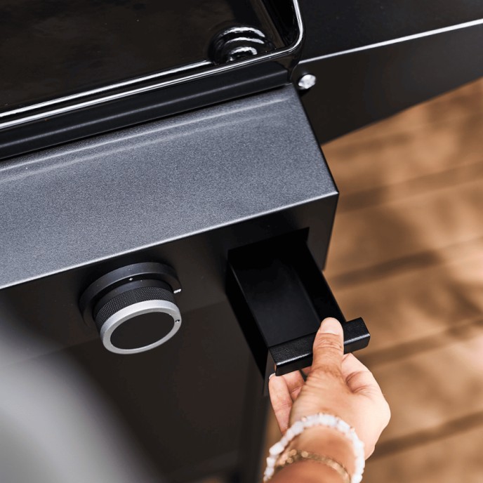 Plancha gaz Origin 60 en Acier noir Forge Adour