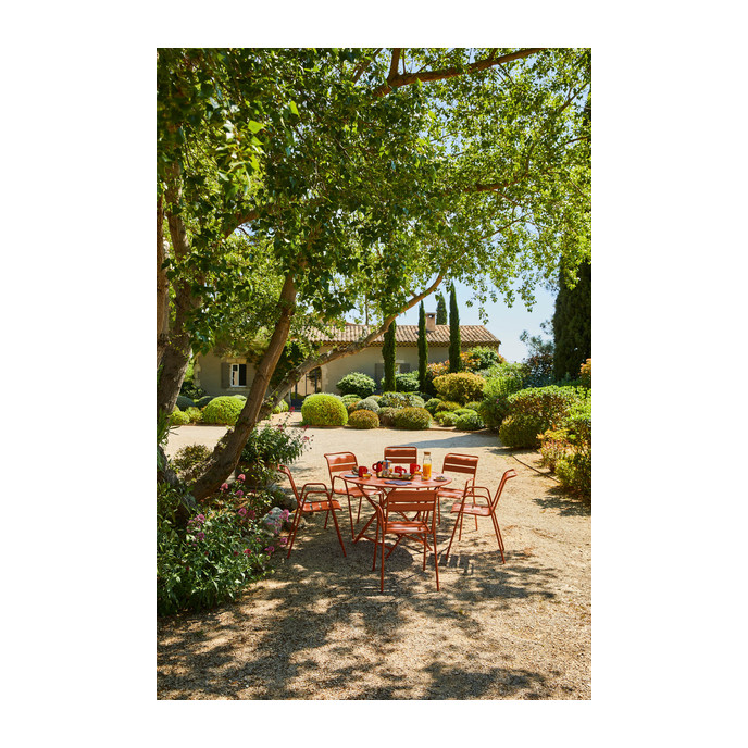 Fauteuil Monceau bridge Orange Confite Fermob