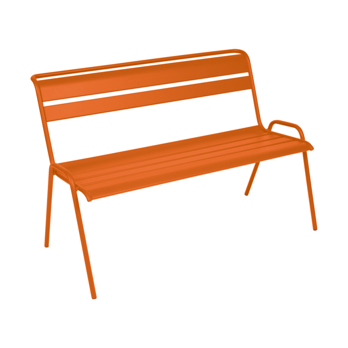 Banc Monceau Orange Confite Fermob
