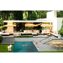 Banc de jardin Attackle Blanc Fatboy®