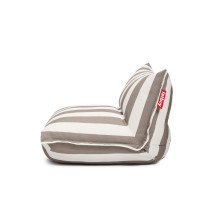 Fauteuil lounge Bonbaron Stripe Cacao Fatboy®