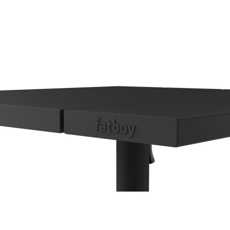 Petite table de jardin Fred Square Bistreau Anthracite Fatboy®