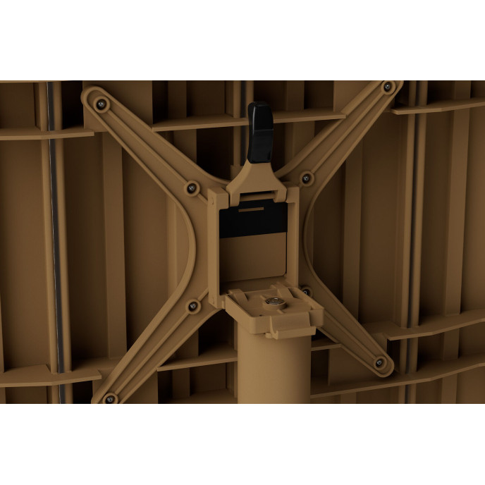 Petite table de jardin Fred Square Bistreau Mochaccino Fatboy®