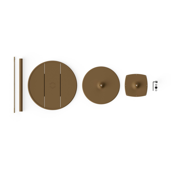 Table de jardin ronde Fred Bistreau Mochaccino Fatboy®