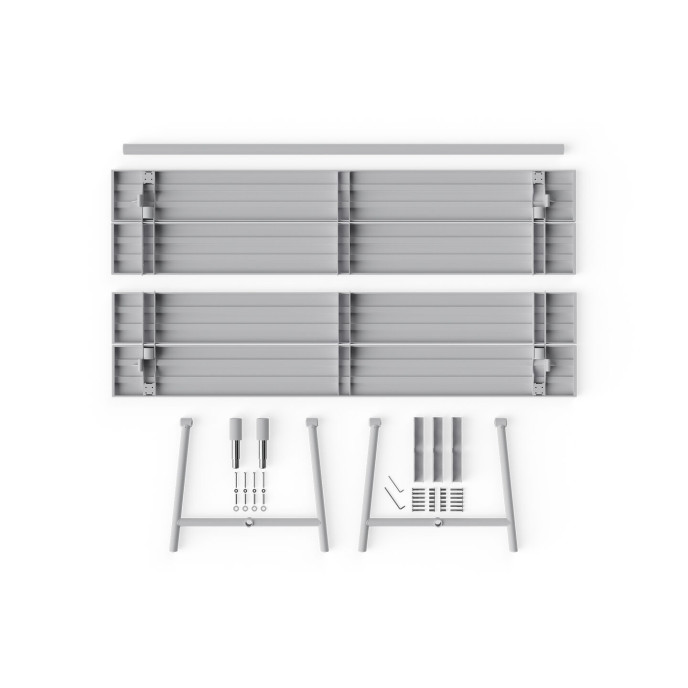 Table de jardin Fred Table Light Grey Fatboy®