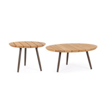 Set de 2 tables basses Talaia Java Bizzotto