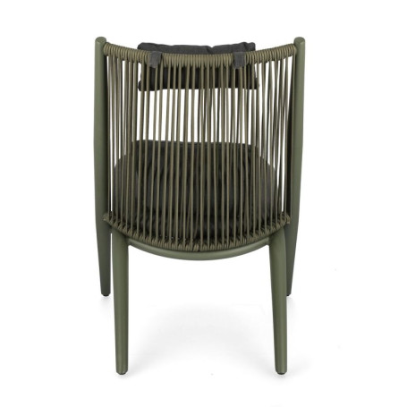 Fauteuil Lounge Aloha Vert Bizzotto