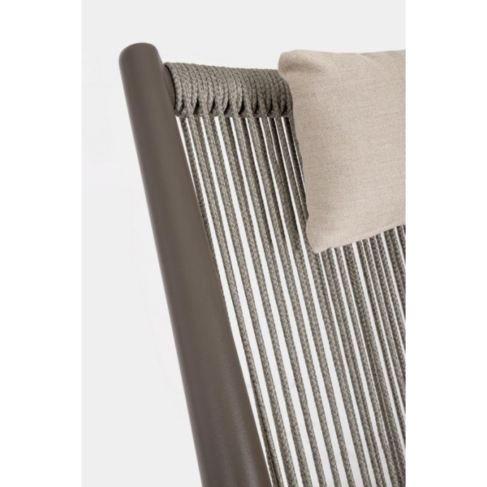 Fauteuil Lounge Aloha Cocoa Bizzotto