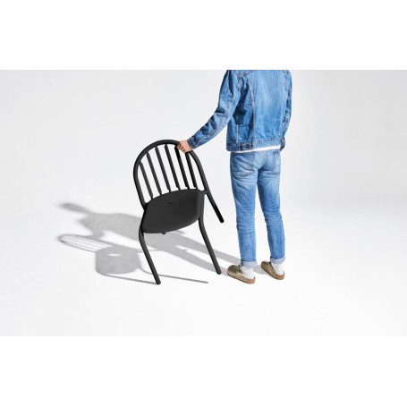 Chaise de jardin Fred Anthracite Fatboy®