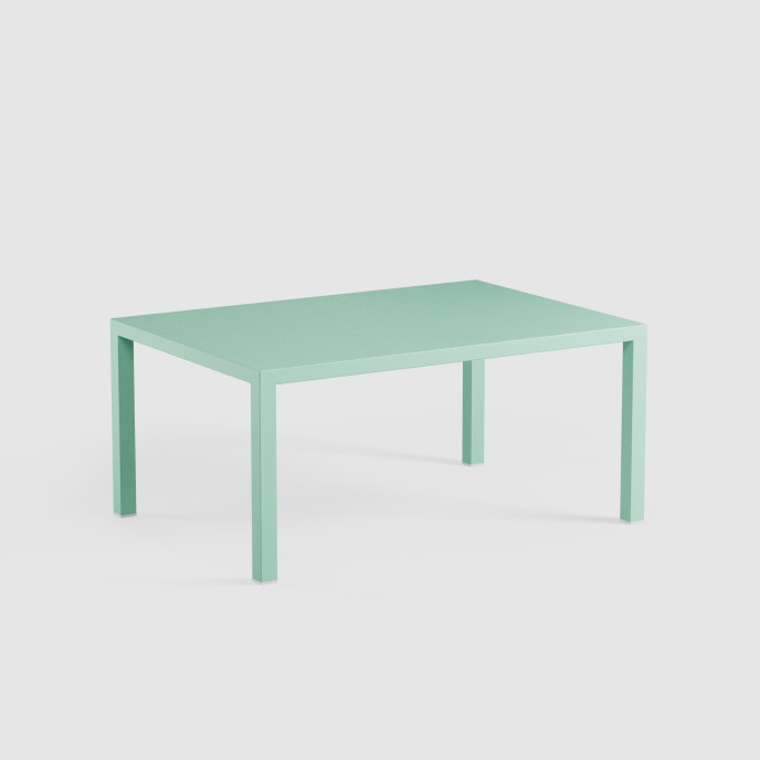 Table basse 70x100 Round - Vert Printemps Emu