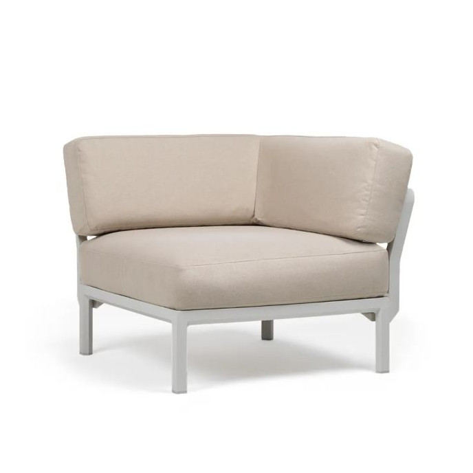 Fauteuil d'angle Maximo - Gesso Perla Sunbrella® Nardi