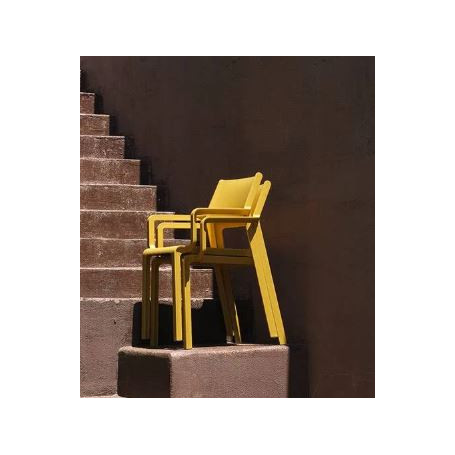 Chaise de bistrot Trill - Moutarde Nardi