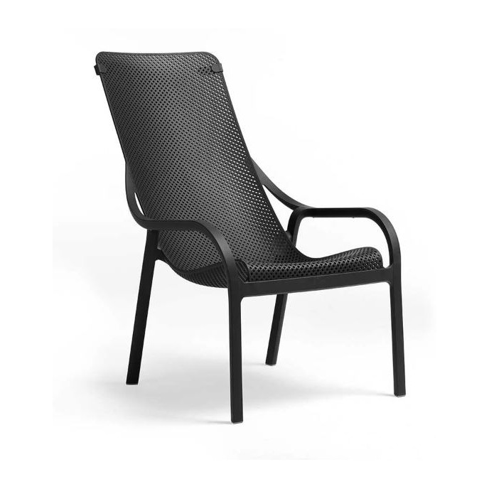 Fauteuil Net Lounge - Anthracite Nardi