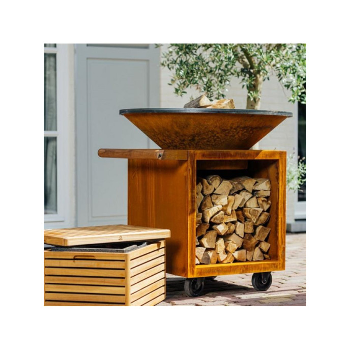 Brasero Classic+ Storage Corten 100 PRO Ofyr