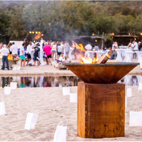 Brasero Classic+ Corten 85 Ofyr