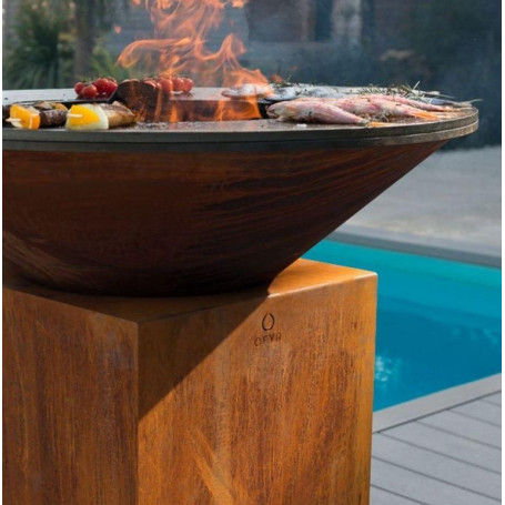 Brasero Classic+ Corten 100 Ofyr