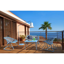 Lampe  Balad 2 H.38 cm Bleu maya Fermob