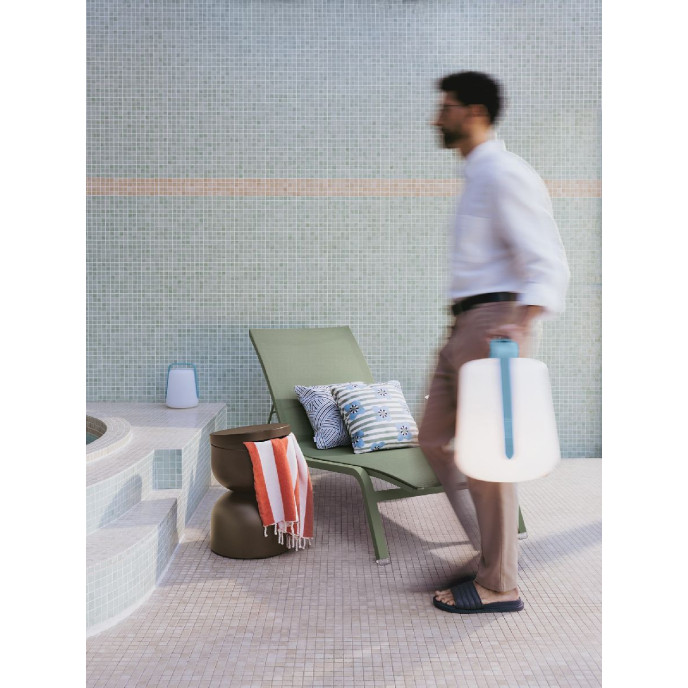 Lampe  Balad 2 H.38 cm Bleu maya Fermob