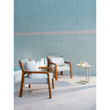 Lampe Balad 2 H.25 cm Bleu maya Fermob