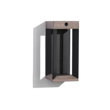 Applique solaire noir durateck - Les Jardins