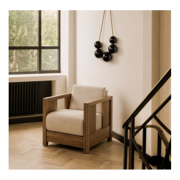 Fauteuil Roan Beige Ethnicraft