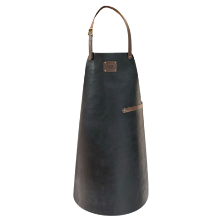 Tablier en cuir Noir Doxx