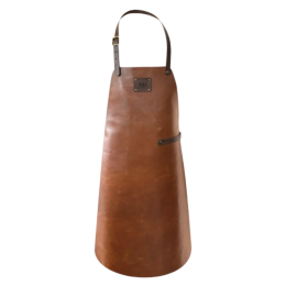 Tablier en cuir Cognac Doxx