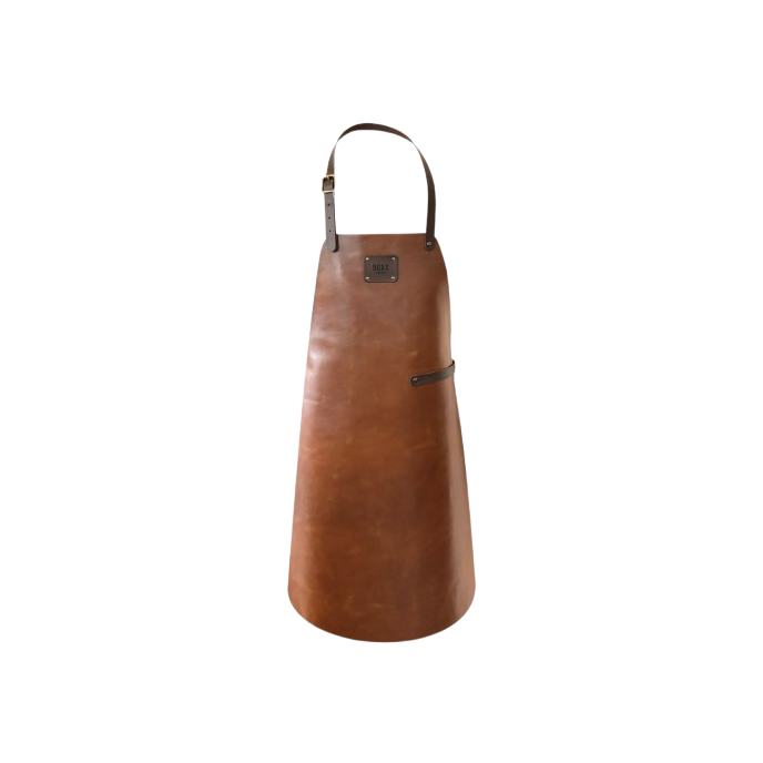 Tablier en cuir Cognac Doxx