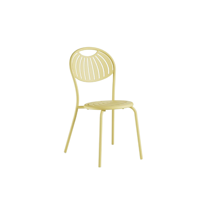 Chaise Coupole - Jaune Vanille Emu