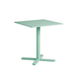Table carrée Darwin - Vert Printemps Emu