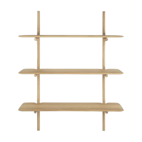 Etagère murale chêne L100 H 126 Ethnicraft