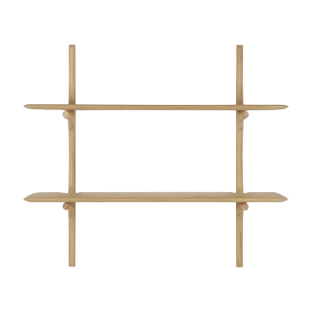 Etagère murale chêne L100 H 91 Ethnicraft