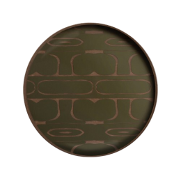 Plateau en verre Ø 30 cm Ethnicraft