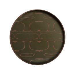 Plateau en verre Ø 30 cm Ethnicraft