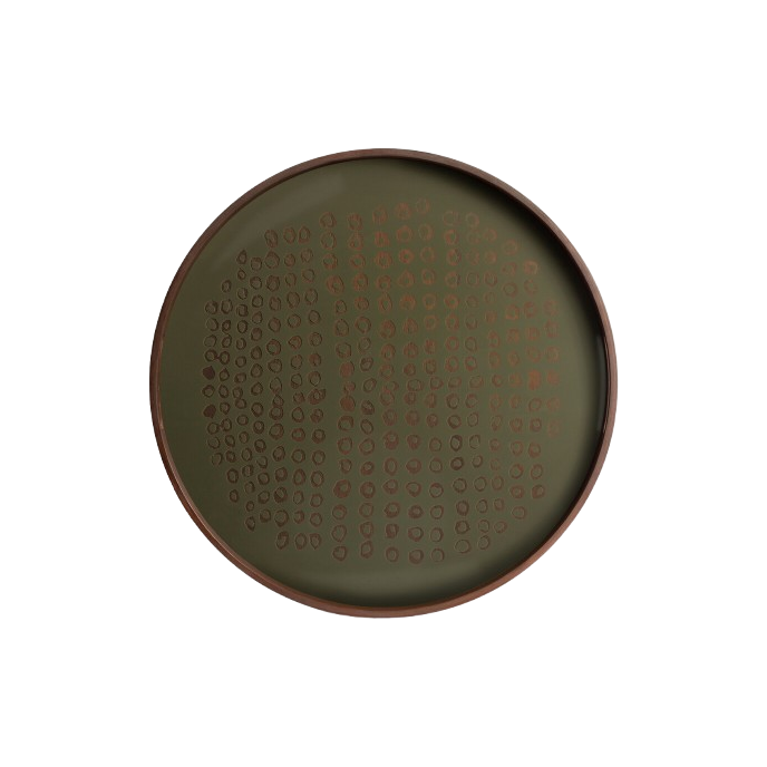 Plateau en verre Ø 48 cm Ethnicraft