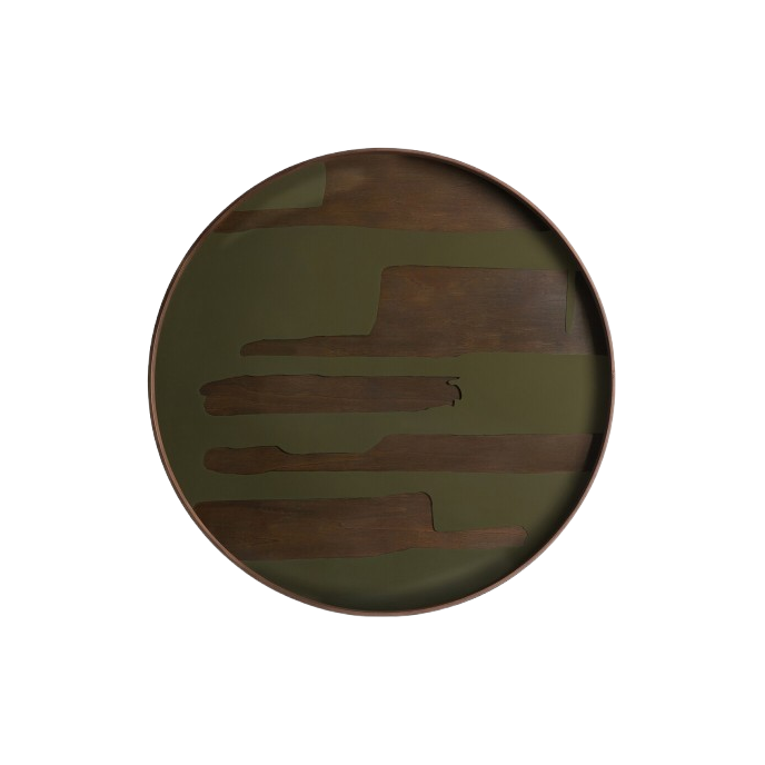 Plateau en verre Ø 92 cm Ethnicraft