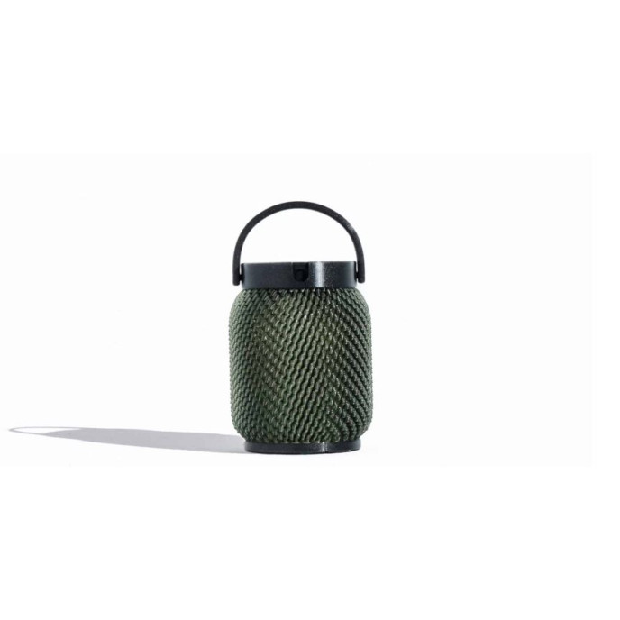 Lampion de table solaire Lolie olive 200 lumens - Les Jardins