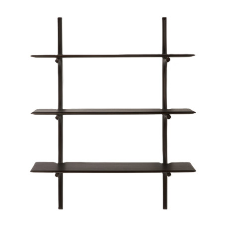 Etagère murale acajou brun foncé L100 H 126 Ethnicraft