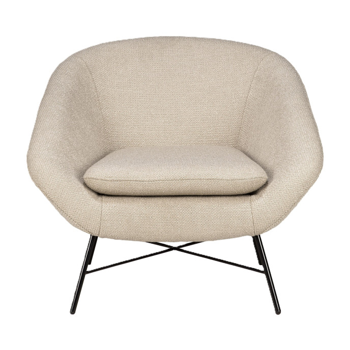 Fauteuil Barrow - blanc cassé Ethnicraft