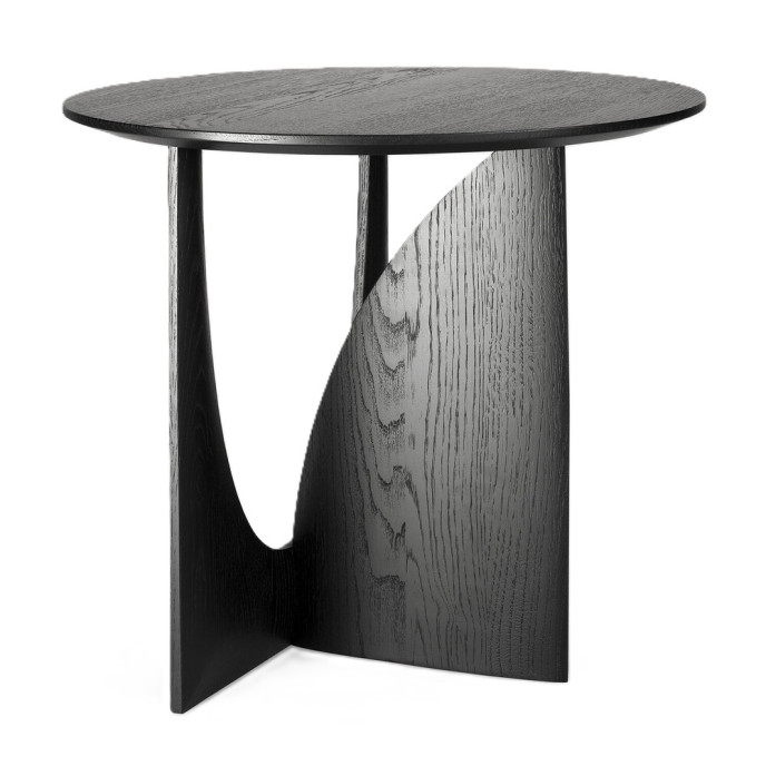 Table d'appoint Geometric en chêne noir Ethnicraft