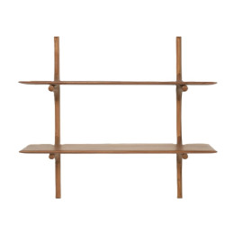 Etagère murale acajou L100 H 91 Ethnicraft