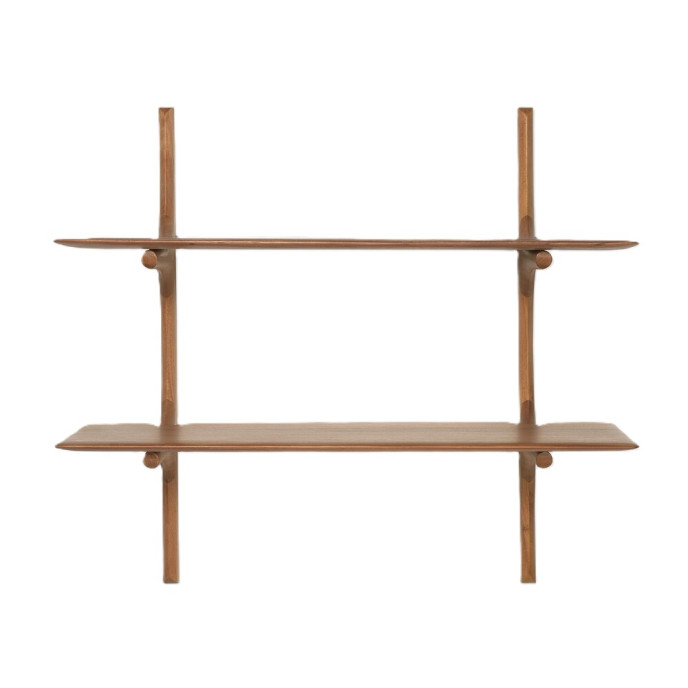 Etagère murale acajou L100 H 91 Ethnicraft