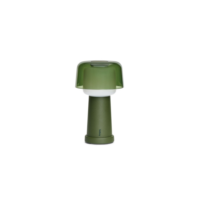 Lampe de table rechargeable et sans fil Revolve - Wild moss Fatboy®