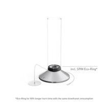 Cheminée de Table SPIN X 900 Argent Höfats