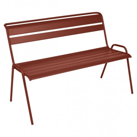 BANC MONCEAU OCRE ROUGE 481020